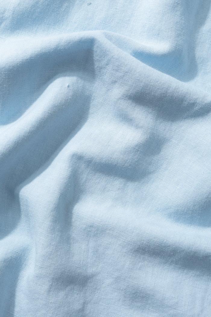 Edmmond studios LINEN SHIRT LIGHT BLUE Oferta especial