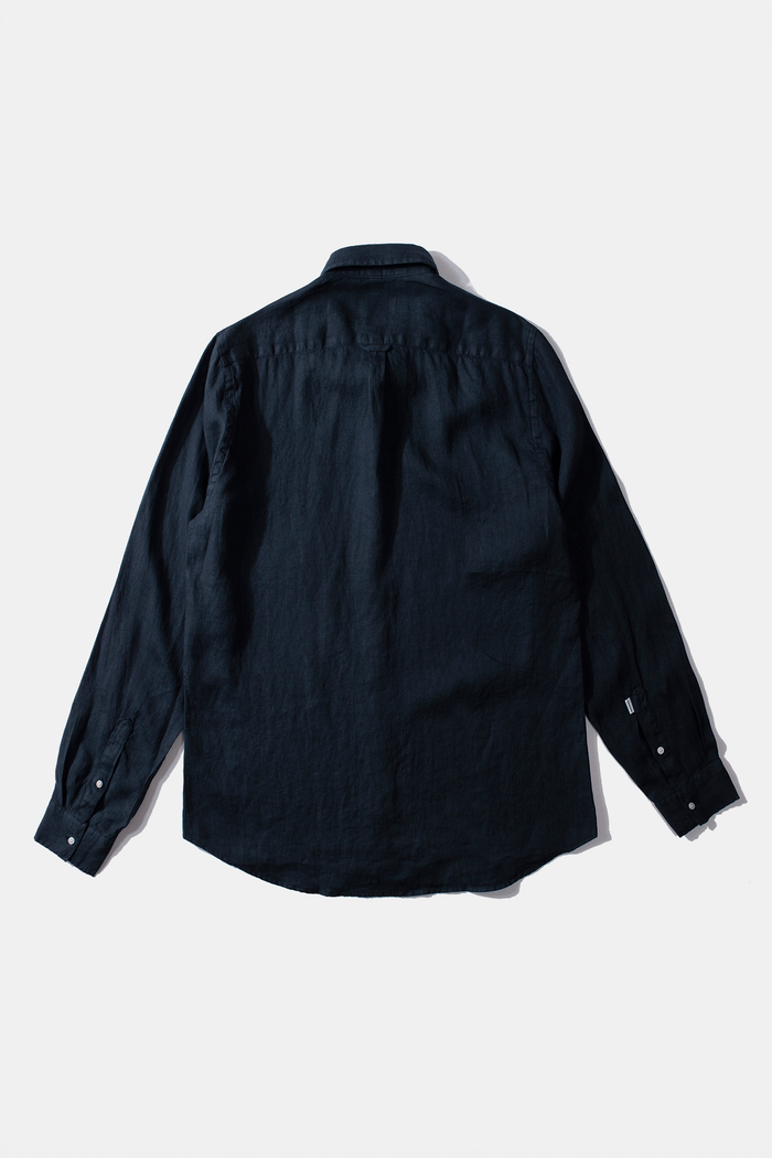 Edmmond studios LINEN SHIRT NAVY Envío gratis