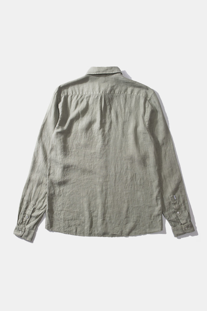 Edmmond studios LINEN SHIRT TAUPE Últimos 3 días