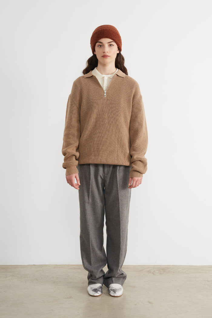 Edmmond studios GRILL SWEATER BROWN Superdescuento