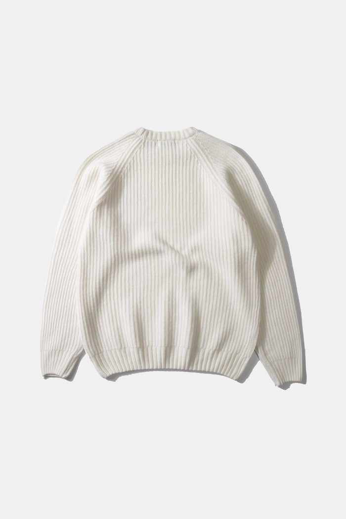 Edmmond studios NEIL SWEATER OFF WHITE Tienda de fábrica