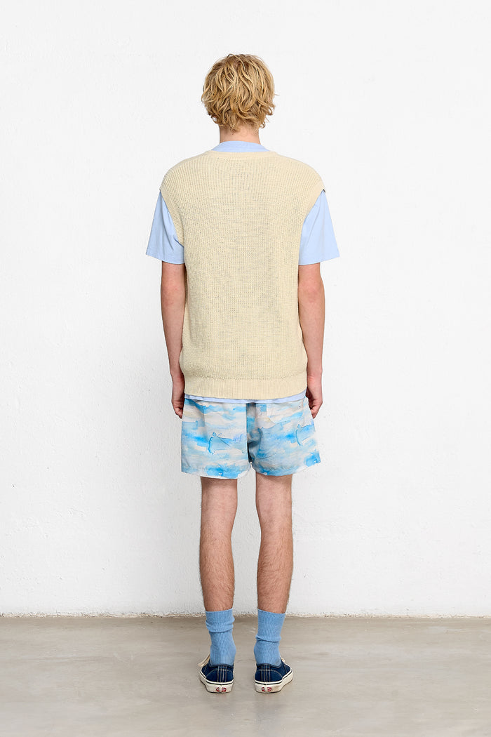 Edmmond studios CAPTAIN VEST BEIGE Ofertas de temporada