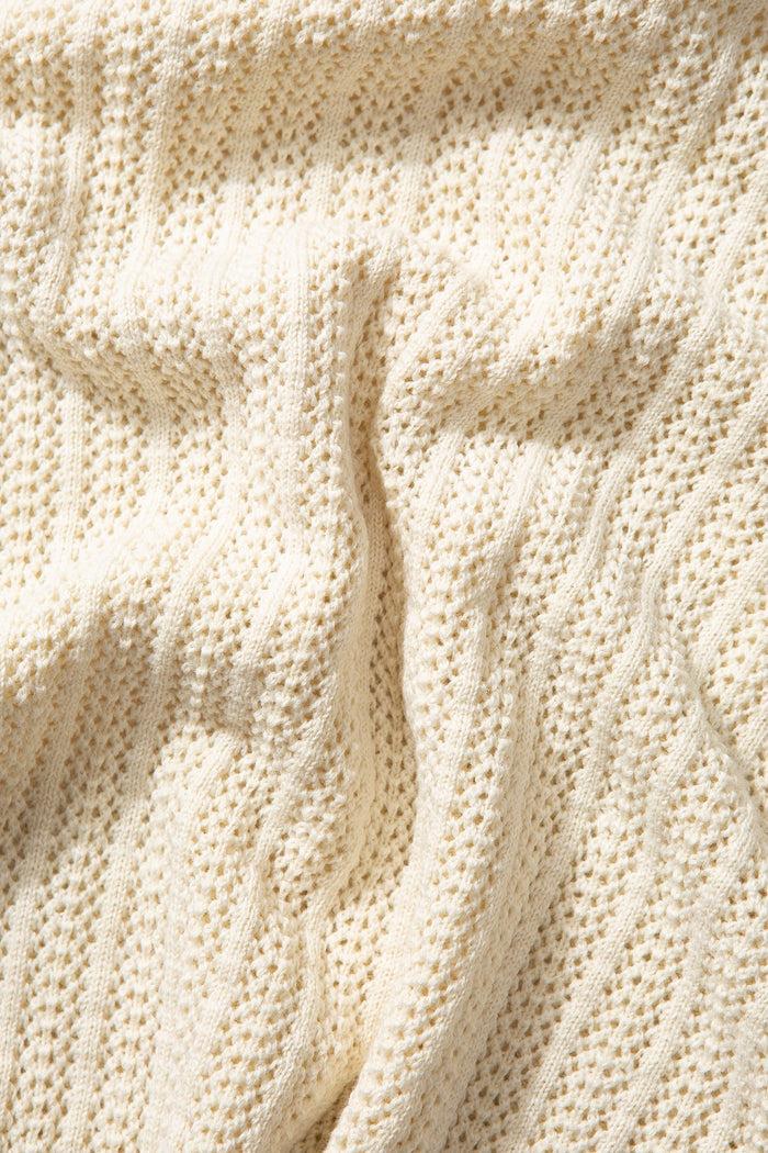 Edmmond studios SUMMER SAILOR SWEATER BEIGE Ofertas especiales