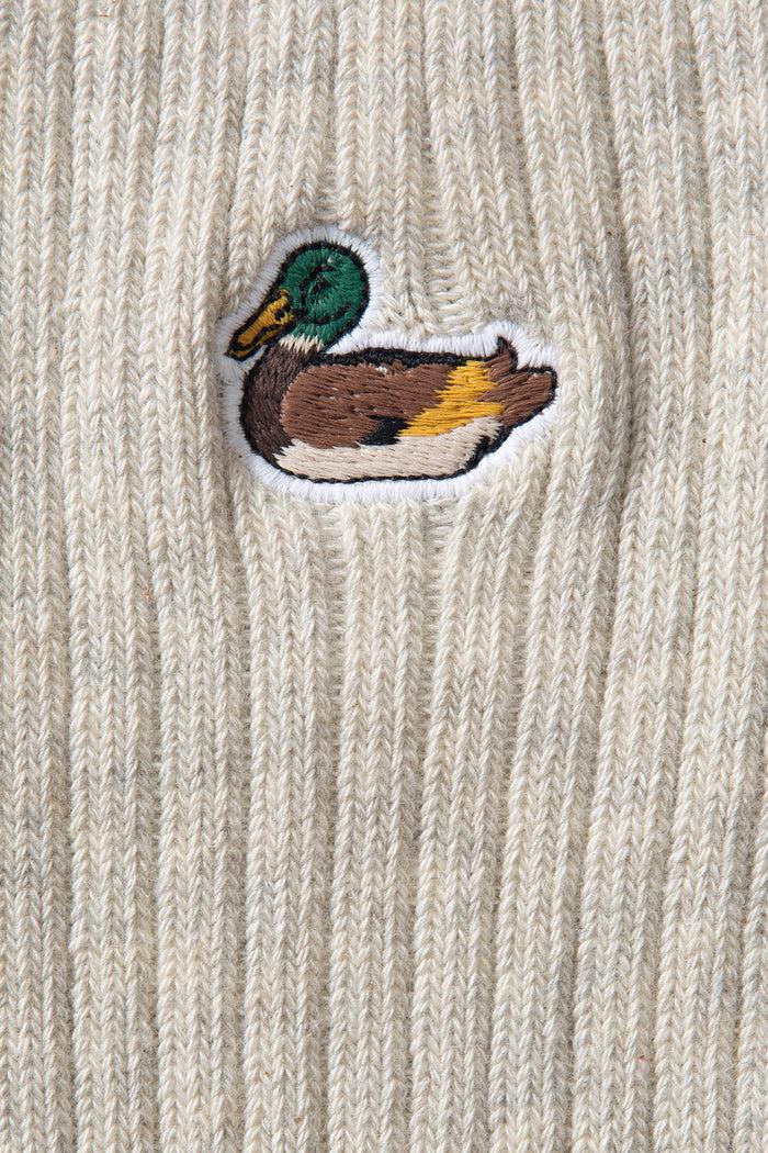 Edmmond studios DUCK SOCKS LIGHT GREY MELANGE Últimos 2 días
