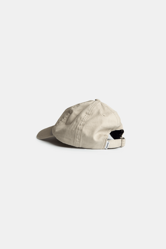 Edmmond studios DUCK PATCH CAP BEIGE Grandes descuentos