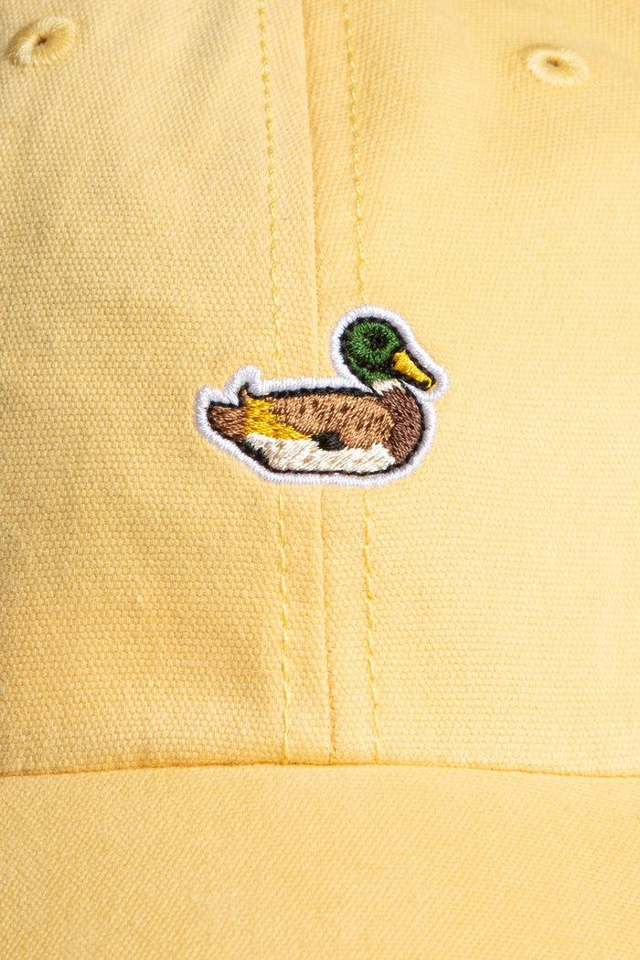Edmmond studios DUCK PATCH CAP LIGHT YELLOW Envío internacional gratuito