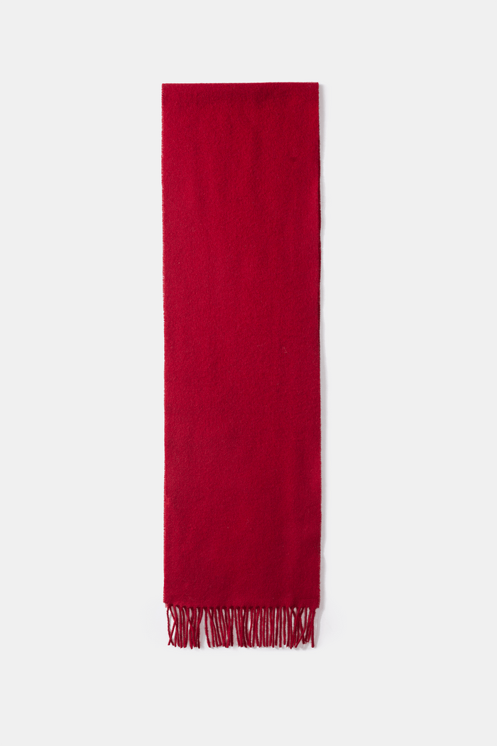Edmmond studios LAMBSWOOL SCARF RED 2025