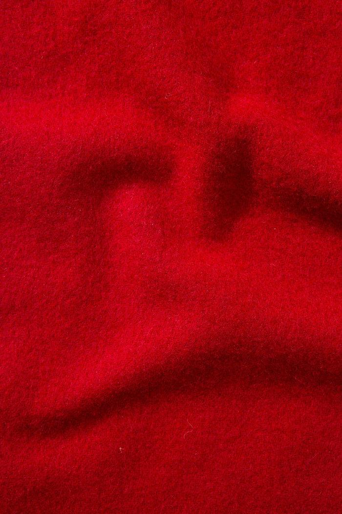 Edmmond studios LAMBSWOOL SCARF RED 2025