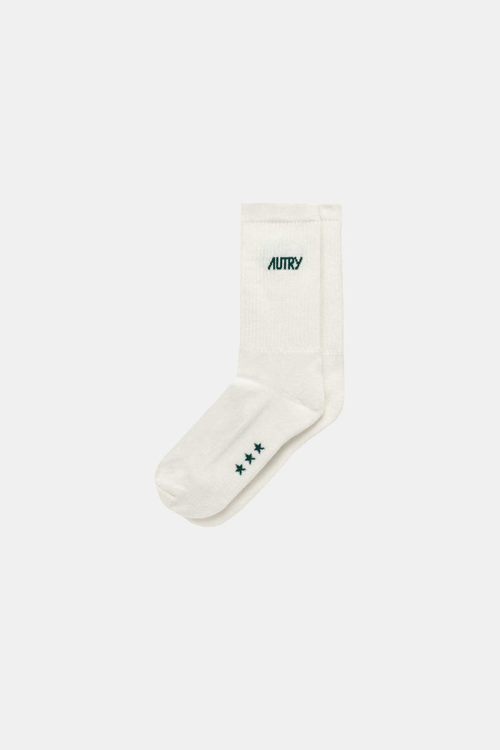 Edmmond studios AUTRY SOCKS STARS CREAM/GRN