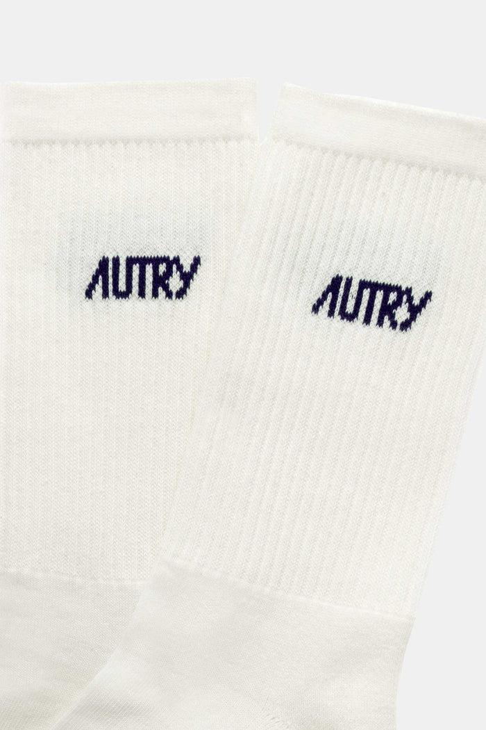 Edmmond studios AUTRY SOCKS STARS CREAM/BLUE Descuento