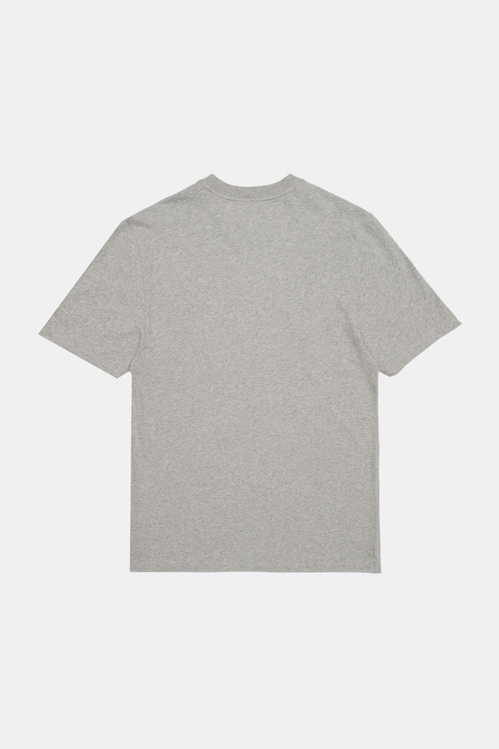 Edmmond studios MINI LOGO TEE GREY MELANGE Último día