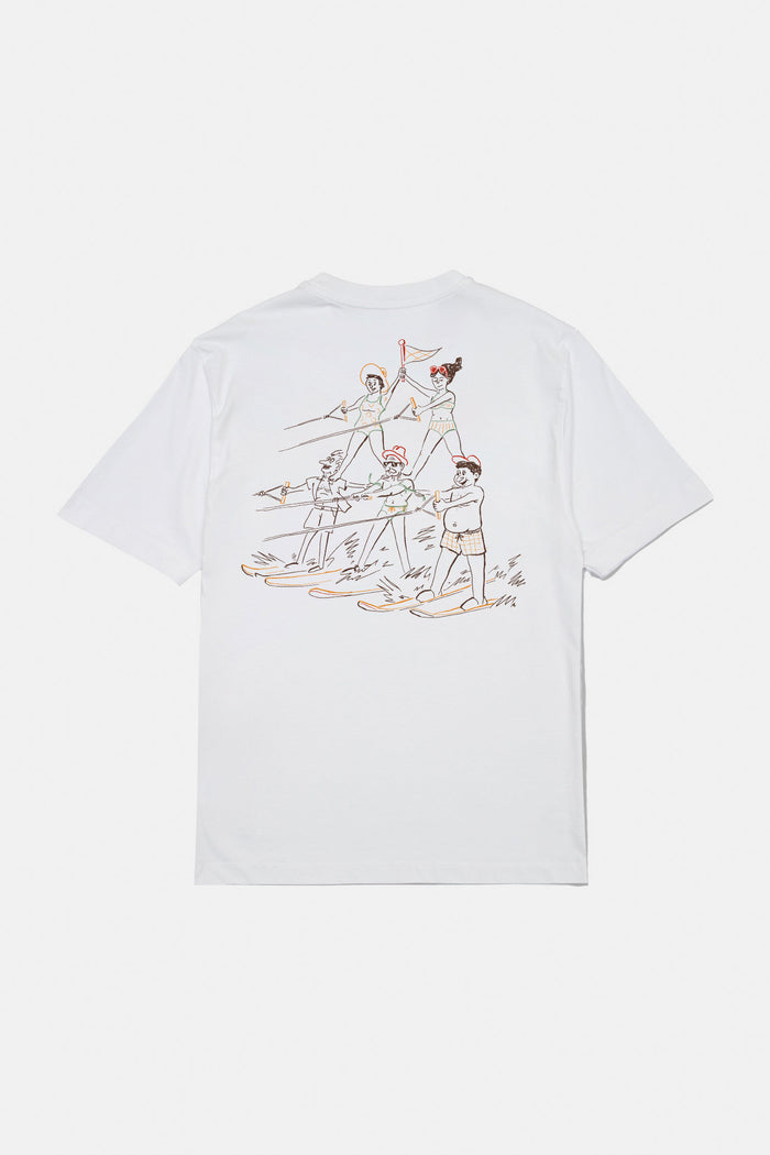 Edmmond studios ACROBATICS WATER SKIING WHITE Grandes descuentos
