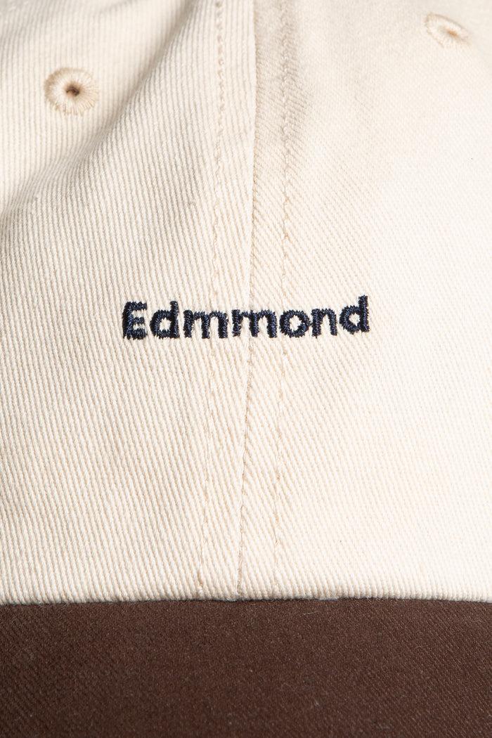 Edmmond studios LOGO BICOLOR CAP OFF WHITE Rebajas de fin de temporada
