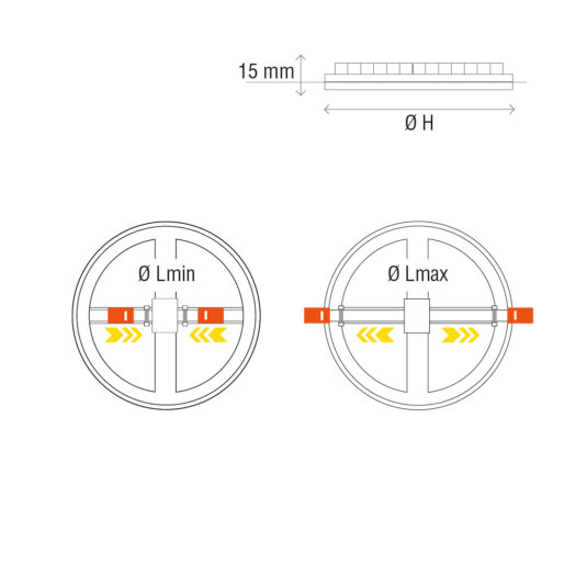 Els banys Downlight LED Todo Luz Redondo Últimos 3 días