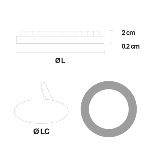 Els banys Downlight LED Slim Redondo Promoción trimestral