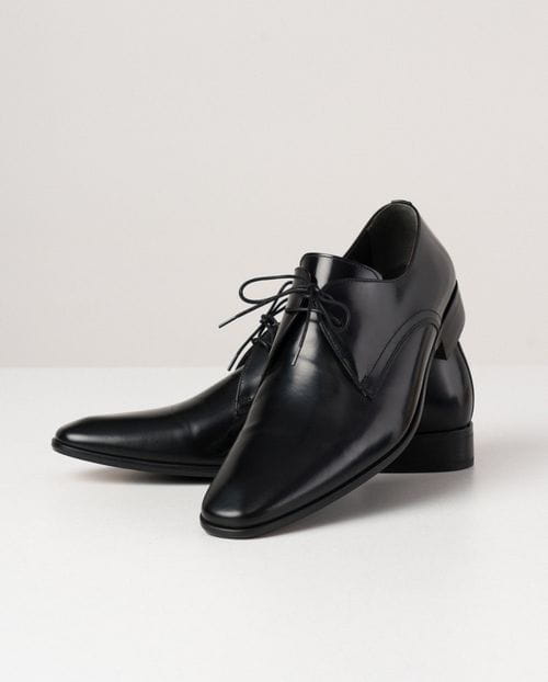 Etiem Zapato de vestir `tipo Blucher´ de piel semi-brillo