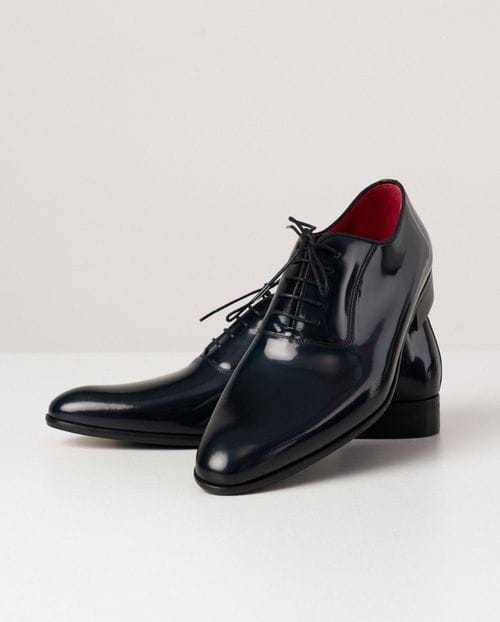 Etiem Zapato de vestir marino en piel semibrillo COMPRAR AHORA
