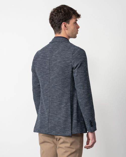 Etiem Americana de punto desestructurada slim fit sin forro Rebajas de fin de temporada