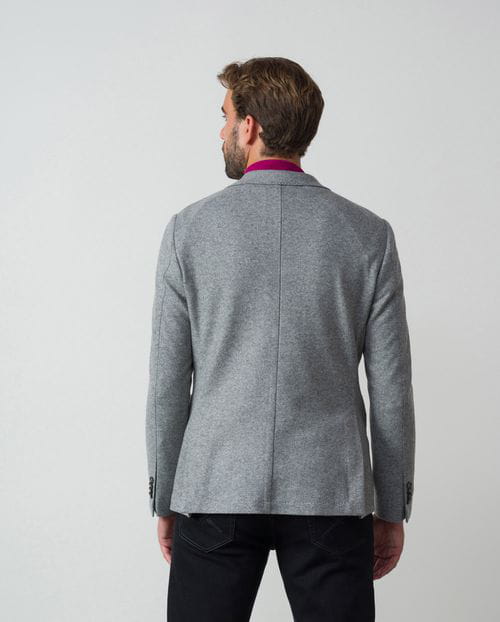 Etiem Americana desestructurada extra-slim fit sin forro y en punto ' tipo lana cocida ' En línea