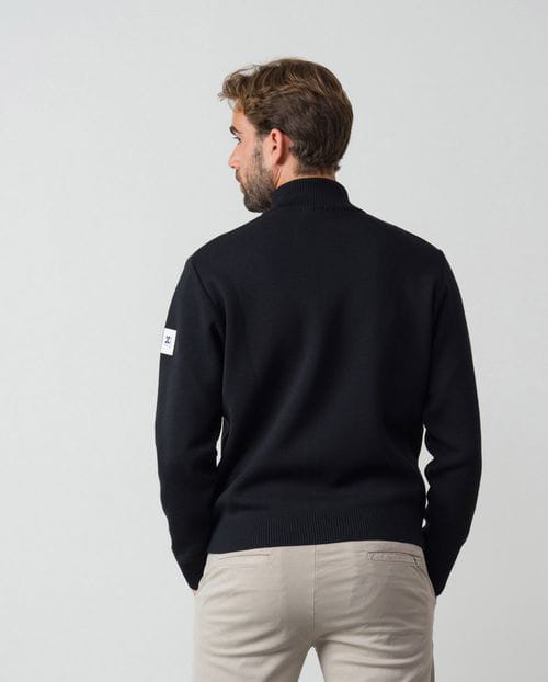 Etiem Chaqueta combinada de cremallera y bolsillos en punto cerrojillo COMPRAR AHORA
