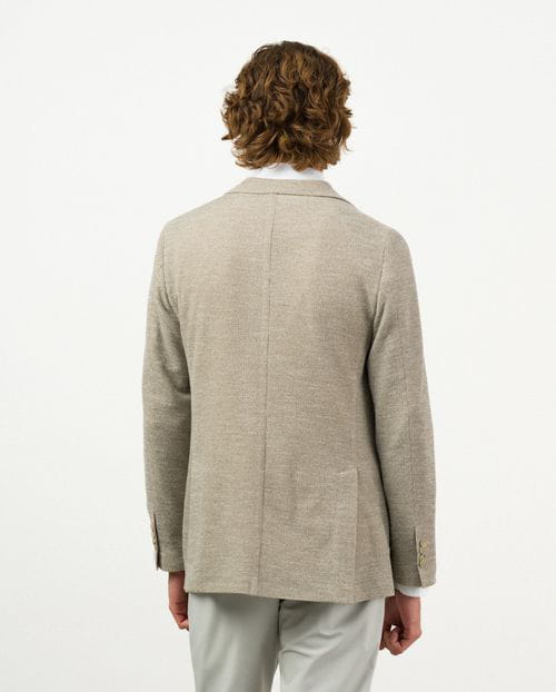Etiem Americana desestructurada slim fit sin forro en estructura de punto Rebajas baratas