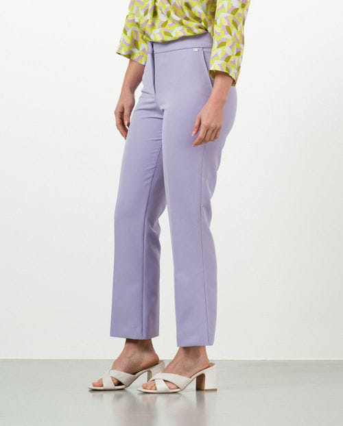 Etiem Pantalón tobillero estrecho semi-acampanado Rebajas