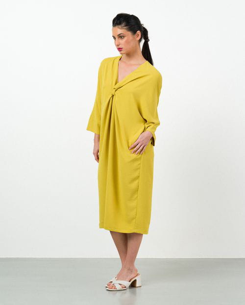 Etiem Vestido tipo túnica de punto Descuento