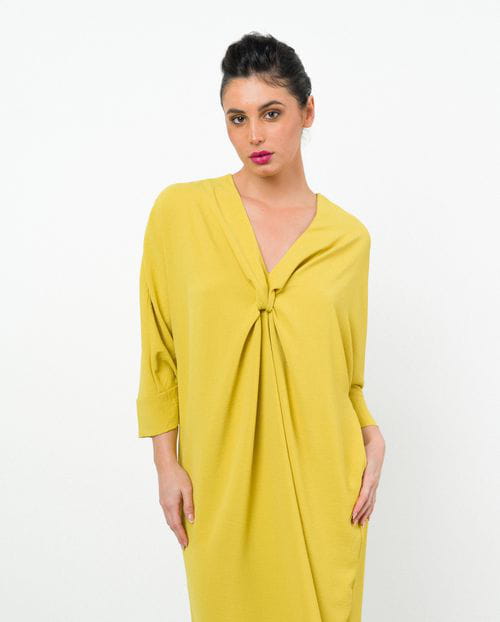 Etiem Vestido tipo túnica de punto Descuento