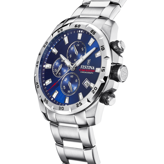 Festina RELOJ FESTINA TIMELESS CHRONOGRAPH F20463/2 AZUL CORREA DE ACERO HOMBRE Oferta especial