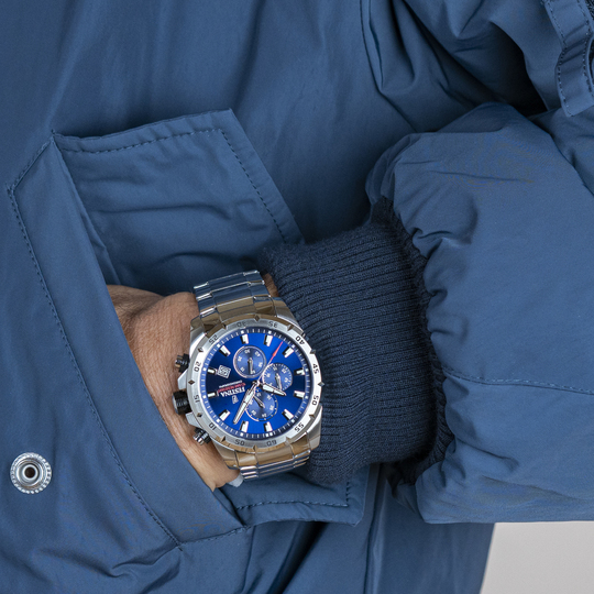 Festina RELOJ FESTINA TIMELESS CHRONOGRAPH F20463/2 AZUL CORREA DE ACERO HOMBRE Oferta especial