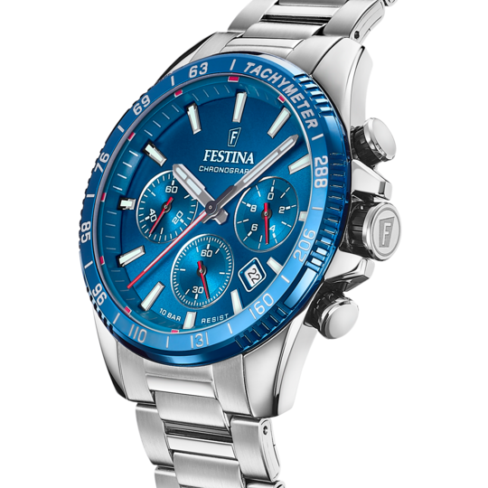 Festina RELOJ DE HOMBRE FESTINA TIMELESS CHRONOGRAPH F20560/3 CON ESFERA AZUL Envío internacional gratuito