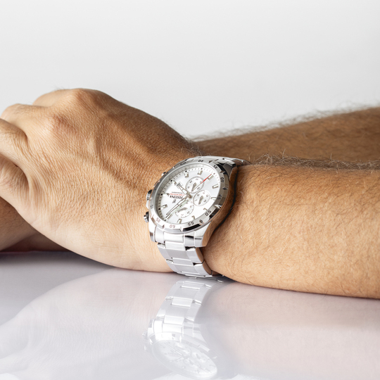 Festina RELOJ FESTINA TIMELESS CHRONOGRAPH F20463/1 PLATEADO CORREA DE ACERO HOMBRE Tienda de fábrica