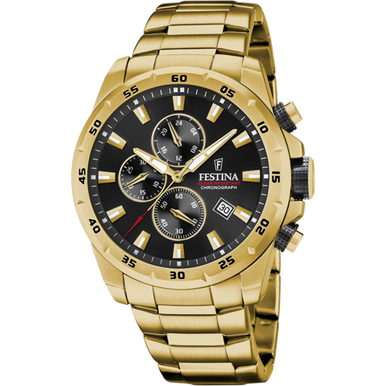 Festina RELOJ FESTINA TIMELESS CHRONOGRAPH F20541/4 NEGRO CORREA DE ACERO HOMBRE