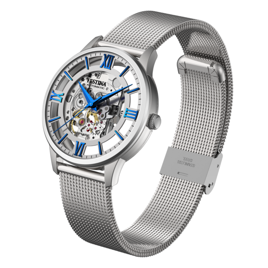 Festina RELOJ DE HOMBRE FESTINA AUTOMATIC SKELETON F20534/1 CON ESFERA PLATEADA Venta caliente