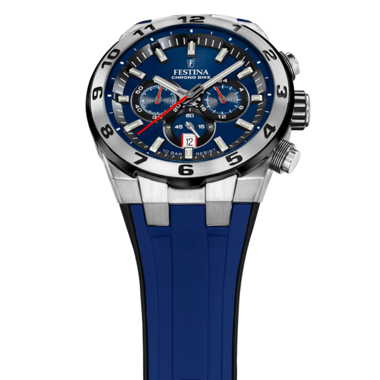 Festina RELOJ PARA HOMBRE FESTINA CHRONO BIKE AZUL CON CORREA DE CAUCHO F20671/1 Rebajas baratas