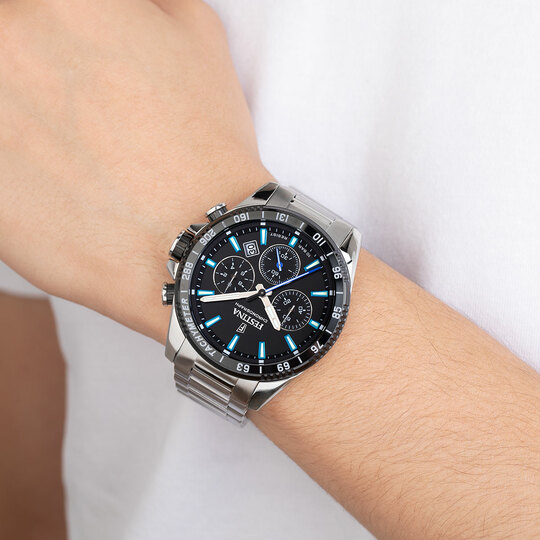 Festina RELOJ DE HOMBRE FESTINA TIMELESS CHRONOGRAPH F20560/5 CON ESFERA NEGRA Tienda