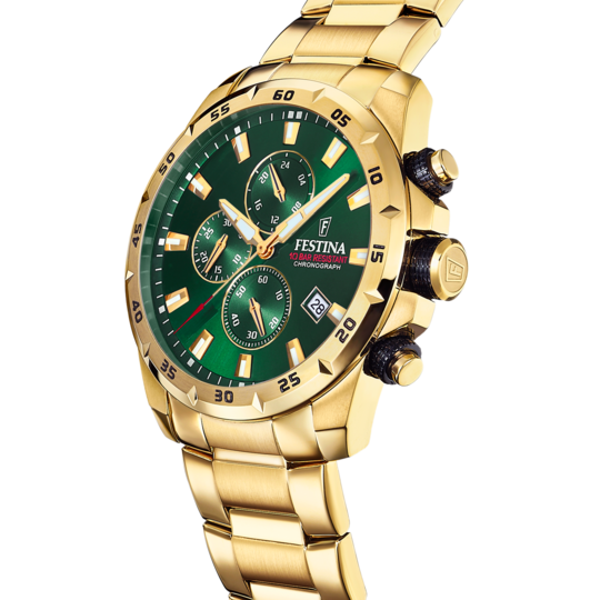 Festina RELOJ FESTINA TIMELESS CHRONOGRAPH F20541/3 VERDE CORREA DE ACERO HOMBRE Último día