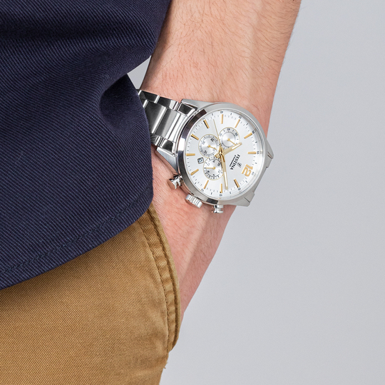 Festina RELOJ DE HOMBRE FESTINA TIMELESS CHRONOGRAPH F20343/1 CON ESFERA PLATEADA Promoción trimestral