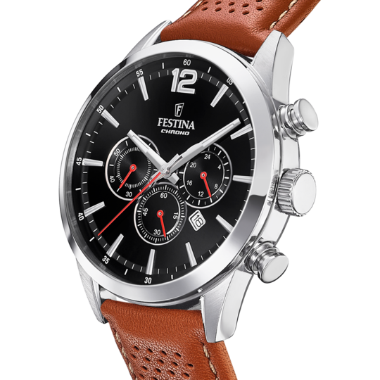 Festina RELOJ DE HOMBRE FESTINA TIMELESS CHRONOGRAPH F20542/6 CON ESFERA NEGRA Ventas relámpago