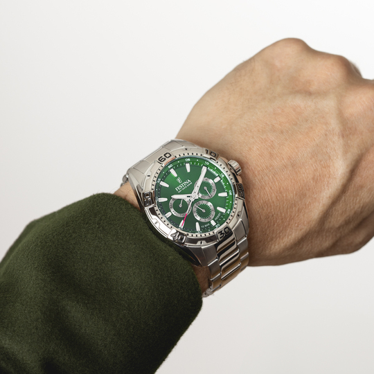 Festina RELOJ FESTINA F20623/3 VERDE CORREA DE ACERO INOXIDABLE 316L HOMBRE Precio de fábrica