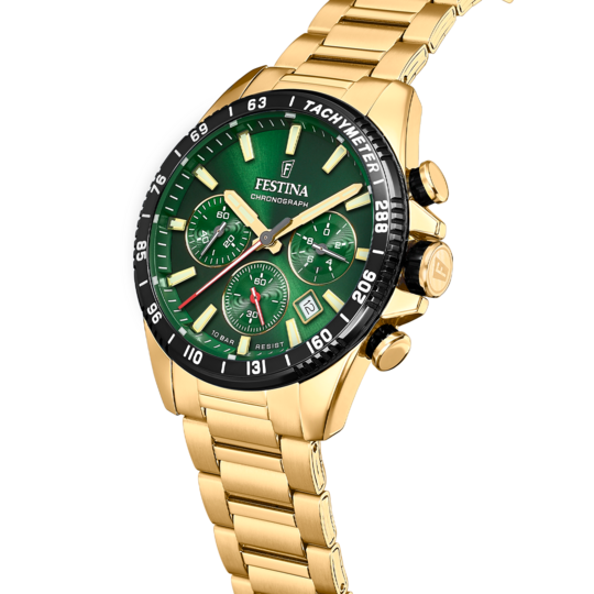 Festina RELOJ DE HOMBRE FESTINA TIMELESS CHRONOGRAPH F20634/4 CON ESFERA VERDE Promoción por tiempo limitado