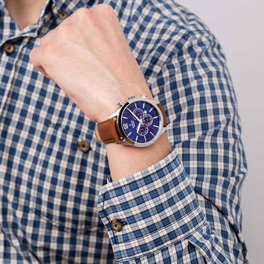 Festina RELOJ DE HOMBRE FESTINA TIMELESS CHRONOGRAPH F20542/3 CON ESFERA AZUL Última moda