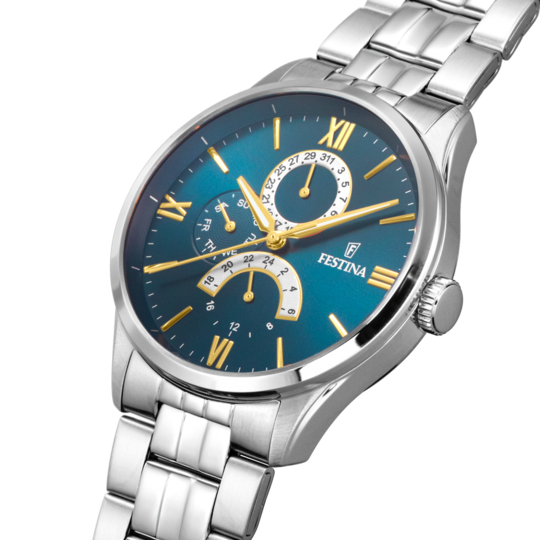 Festina RELOJ DE HOMBRE FESTINA RETRO F16822/A CON ESFERA AZUL Rebajas