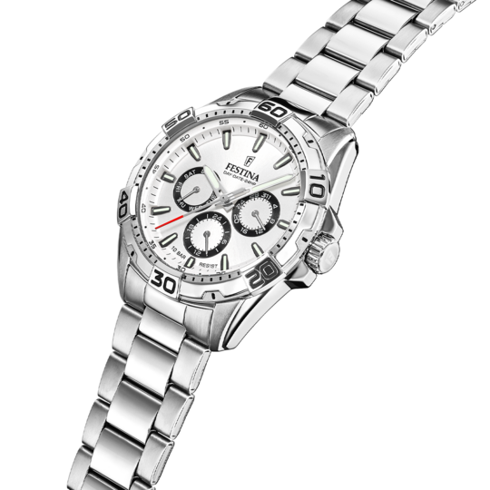 Festina RELOJ FESTINA F20623/1 BLANCO CORREA DE ACERO INOXIDABLE 316L HOMBRE Venta caliente