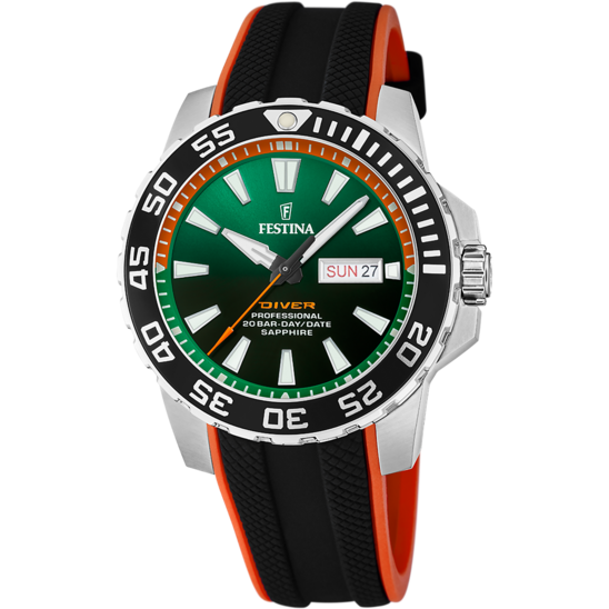 Festina RELOJ FESTINA F20662/2 VERDE CORREA DE CAUCHO HOMBRE