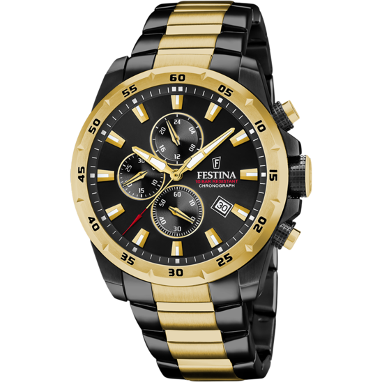 Festina RELOJ FESTINA F20563 / 1 NEGRO CORREA DE ACERO HOMBRE