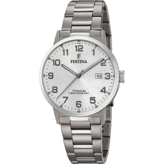 Festina RELOJ DE HOMBRE FESTINA TITANIUM F20435/1 CON ESFERA PLATEADA