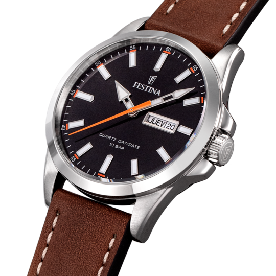 Festina RELOJ DE HOMBRE FESTINA CLASSICS F20358/2 CON ESFERA NEGRA Oferta especial de fábrica