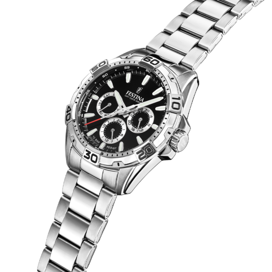 Festina RELOJ FESTINA F20623/4 NEGRO CORREA DE ACERO INOXIDABLE 316L HOMBRE En oferta