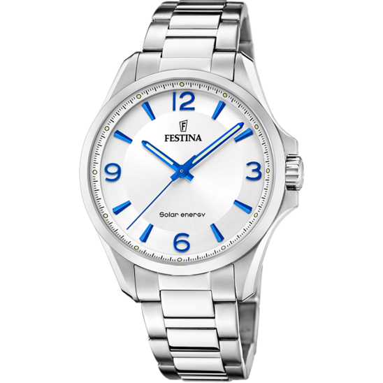 Festina FESTINA SOLAR ENERGY F20656/1 PLATEADO ACERO INOXIDABLE 316L HOMBRE